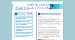Desktop Screenshot of hemisfericosypolares.cl